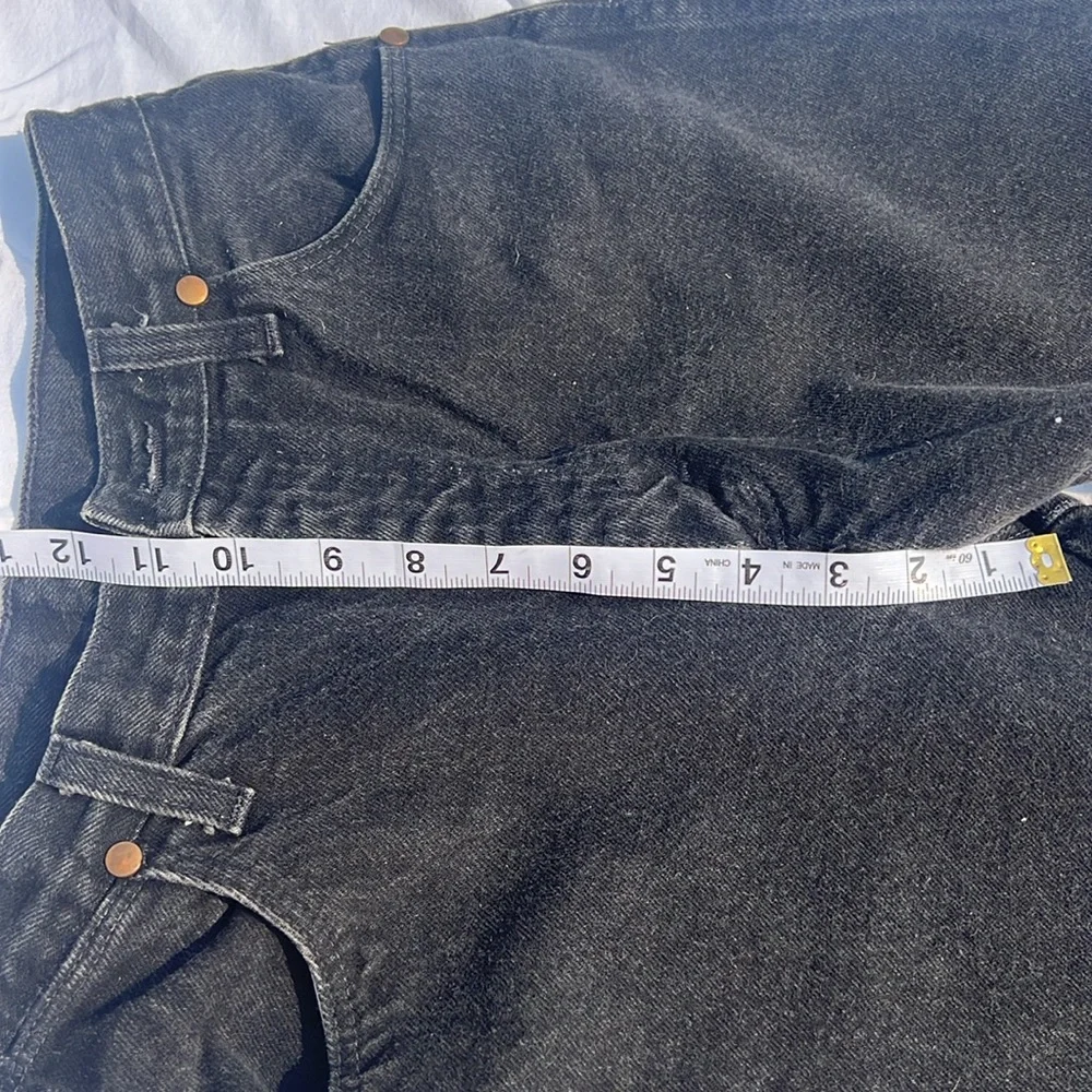 Vintage wrangler black jeans size 7/8 - Picture 6 of 9